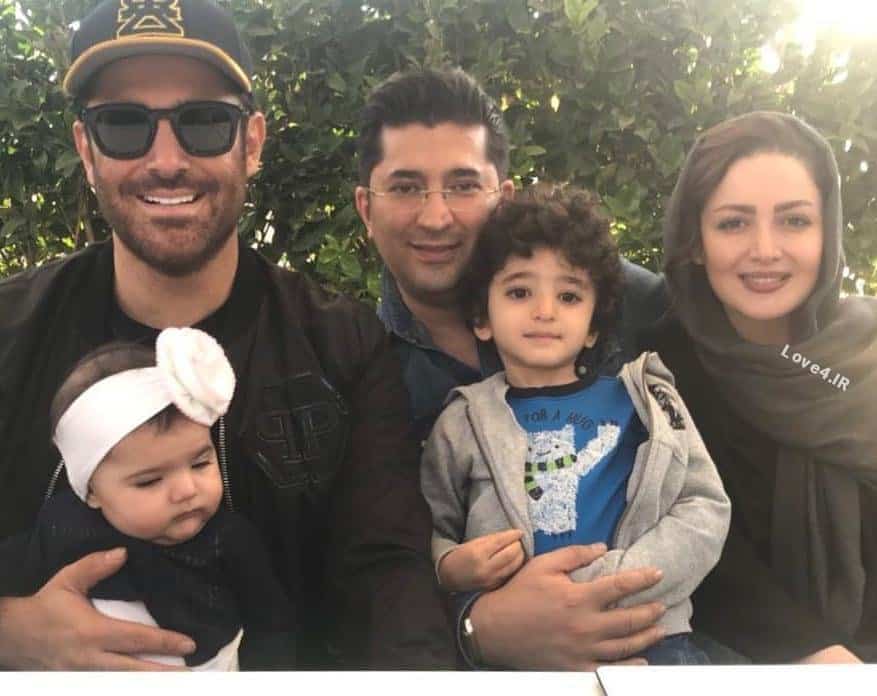 عکس خانوادگی شیلا خداداد با محمدرضا گلزار