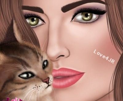 پروفایل دخترانه |عکس دختران نقاشی شده برای شبکه های اجتماعی